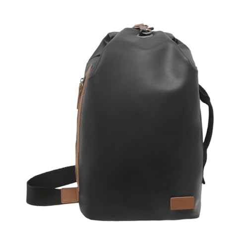 Brusttasche für Damen und Herren, große Kapazität, Umhängetasche, für Studenten, passend für Reisen, Schule, Outdoor, Black Bk, Medium Brusttasche für Damen und Herren, große Kapazität, Umhängetasche, für Studenten, passend für Reisen, Schule, Outdoor, Black Bk, Medium von sodeber