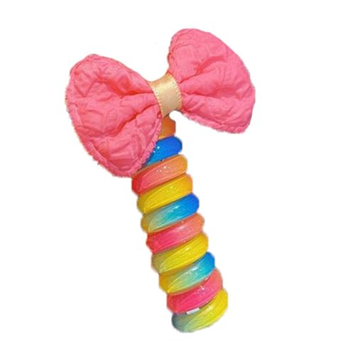 Bunte Haargummis für Mädchen und Damen, dehnbar, Pferdeschwanz-Halter, Handykordel Bunte Haargummis für Mädchen und Damen, dehnbar, Pferdeschwanz-Halter, Handykordel von sodeber