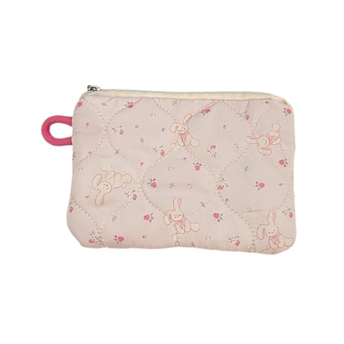 Cartoon-Make-up-Tasche, gesteppt, für Reisen, Kulturbeutel, Kleingeld, Geldbörse, Aufbewahrung, schöne Wäsche, Rosa Langohren I, M, Klassisch Cartoon-Make-up-Tasche, gesteppt, für Reisen, Kulturbeutel, Kleingeld, Geldbörse, Aufbewahrung, schöne Wäsche, Rosa Langohren I, M, Klassisch von sodeber