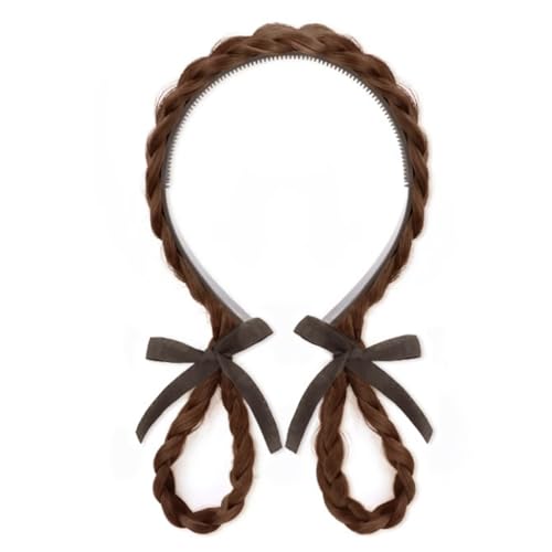 Charm Bunnies Ohr-Haarband, geflochten, Unisex, modischer Kopfschmuck für Freizeitausflüge von sodeber