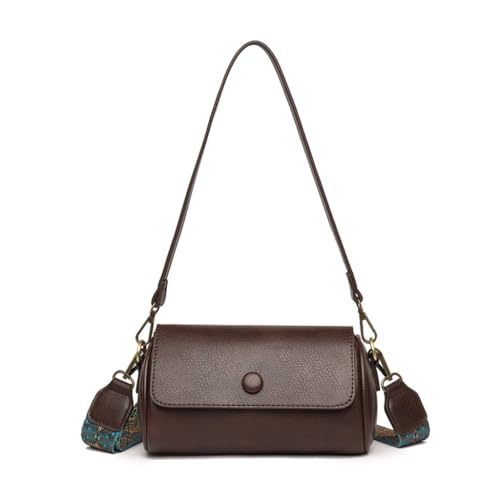 Damen-Umhängetasche, solide Kissen-Tasche, Unterarm-Tragetasche, Schultertasche, Coffee Cf, Medium Damen-Umhängetasche, solide Kissen-Tasche, Unterarm-Tragetasche, Schultertasche, Coffee Cf, Medium von sodeber