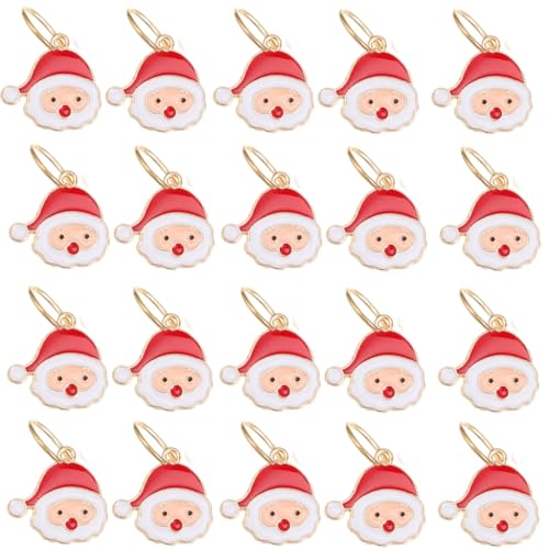 Dreadlocks Ringe Weihnachten Thema Zubehör für besondere Anlässe Haarschmuck Metall Manschetten Zopf von sodeber