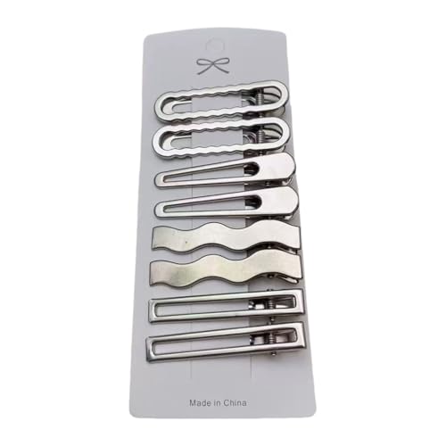 Edgy Barrettes Haarspange für Mädchen, leicht, Entenschnabel-Haarnadeln, für den täglichen Gebrauch und Partys Edgy Barrettes Haarspange für Mädchen, leicht, Entenschnabel-Haarnadeln, für den täglichen Gebrauch und Partys von sodeber