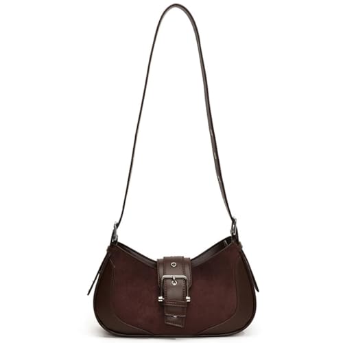 Elegante Damen Achselbörse Retro Umhängetasche Matte Patchwork Designs mit viel Platz Handtasche für, Coffee Cf, Medium Elegante Damen Achselbörse Retro Umhängetasche Matte Patchwork Designs mit viel Platz Handtasche für, Coffee Cf, Medium von sodeber