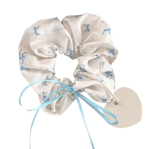 Eleganter Ballett-Haargummi mit Schleife, Spitzen-Dutt, elastische Haargummis, weibliche Kopfbedeckung von sodeber