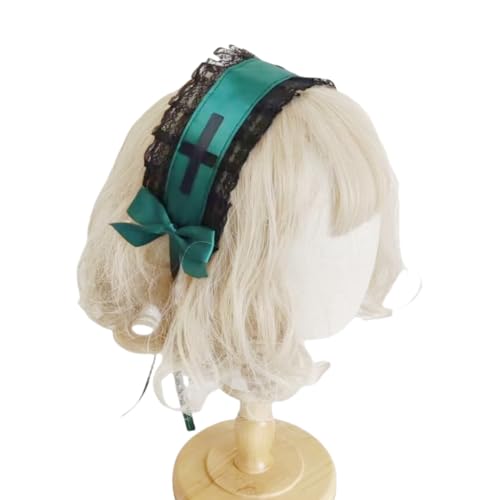 Gothicism Spitzen-Stirnbänder, einzigartig, modisch, Schleifen, Dekoration, Haarband für Partys und den Alltag Gothicism Spitzen-Stirnbänder, einzigartig, modisch, Schleifen, Dekoration, Haarband für Partys und den Alltag von sodeber