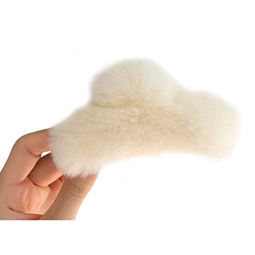 Große Haarklammer aus Plüsch, Haarspange, modisches Accessoire für Damen Große Haarklammer aus Plüsch, Haarspange, modisches Accessoire für Damen von sodeber