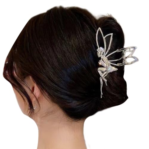 Große Haarklammer mit Kristall, Feenkiefer, Haarspangen, Pferdeschwanz-Halter, Requisiten von sodeber