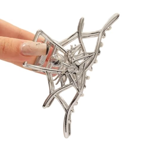 Haarklammer in Spinnennetz-Form für Pferdeschwanz, Haarspangen, Ornamente Haarklammer in Spinnennetz-Form für Pferdeschwanz, Haarspangen, Ornamente von sodeber