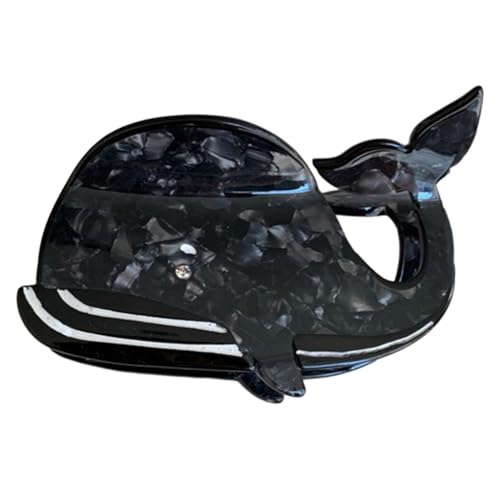 Haarklammer mit Meerestieren, Walkiefer-Clip, Pferdeschwanz-Halter, starker Halt Haarklammer mit Meerestieren, Walkiefer-Clip, Pferdeschwanz-Halter, starker Halt von sodeber