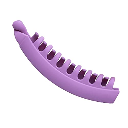 Haarklammern, einfarbig, Kunstharz, zarte Kiefer, rutschfest, große Krallen, starker Halt von sodeber