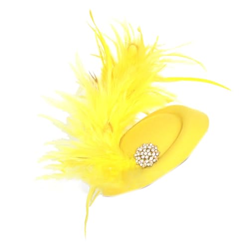 Haarnadeln in Hutform aus Filz, 1920er-Jahre, Braut-Haarspange, Kopfschmuck für Hochzeit von sodeber