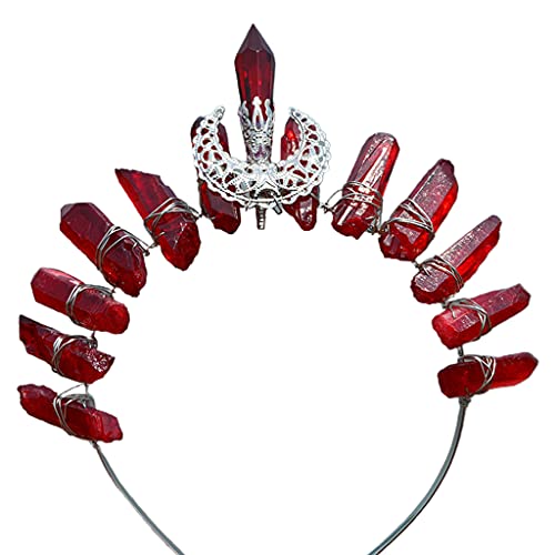 Haarreif Prinzessin Kopfschmuck Braut Haarschmuck für Steine Legierung Draht Verheddern Tägliche Dekoration W von sodeber