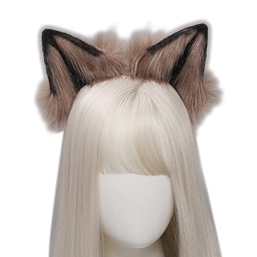 Haarreif für Damen und Mädchen, Cartoon-Wolfsohren, mehrfarbig, Haarreifen, Make-up, Waschen, Gesicht, Weihnachten, Party, Kopfschmuck Haarreif für Damen und Mädchen, Cartoon-Wolfsohren, mehrfarbig, Haarreifen, Make-up, Waschen, Gesicht, Weihnachten, Party, Kopfschmuck von sodeber