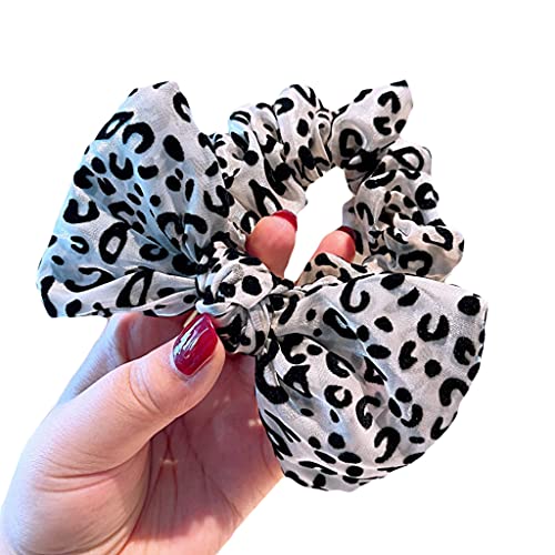 Haarreif mit Leopardenmuster, große Haargummis, Retro-Foto-Requisiten, Party-Kostüm, Haarband für besondere Anlässe von sodeber