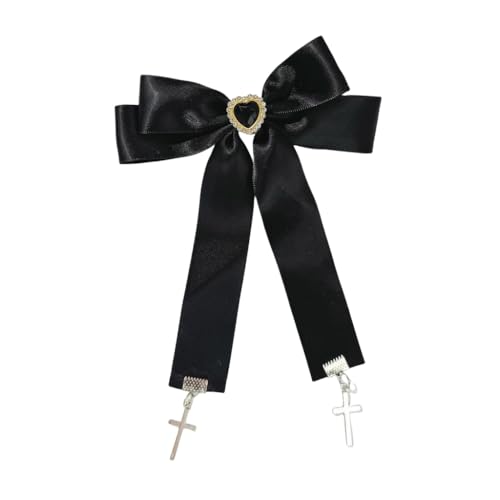 Haarspange mit Fransen, Kruzifixe, Punk-Schleifen, Mädchen, Pferdeschwanz-Halter, Ornament, Haarspangen, Damen, 2000er Jahre Haarspange mit Fransen, Kruzifixe, Punk-Schleifen, Mädchen, Pferdeschwanz-Halter, Ornament, Haarspangen, Damen, 2000er Jahre von sodeber