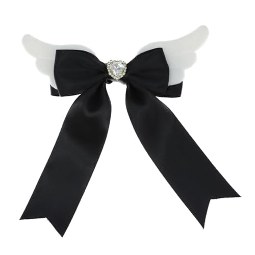 Haarspange mit Schleife, rutschfest, für Kinder, lustige Mädchen-Haarnadeln, Make-up für trendige Outfits Haarspange mit Schleife, rutschfest, für Kinder, lustige Mädchen-Haarnadeln, Make-up für trendige Outfits von sodeber