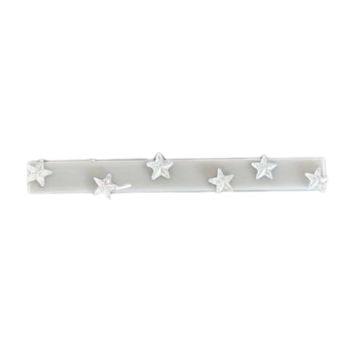 Haarspange mit Strass-Sternen, Kristall-Haarnadel, Haar-Pony mit Clip-Seite Haarspange mit Strass-Sternen, Kristall-Haarnadel, Haar-Pony mit Clip-Seite von sodeber