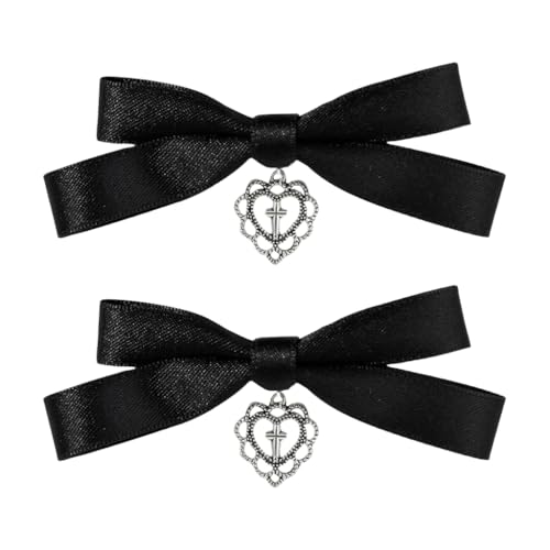 Haarspangen, Haarschleifen, Clip, süße Haarnadel, Pferdeschwanz-Halter, Kreuze für Frauen von sodeber