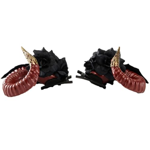 Handgefertigte Schafshorn-Haarspangen für Mädchen, Cosplay, Kopfbedeckung, Hexe, Pelzanzug, Maskeraden, Halloween-Party Handgefertigte Schafshorn-Haarspangen für Mädchen, Cosplay, Kopfbedeckung, Hexe, Pelzanzug, Maskeraden, Halloween-Party von sodeber