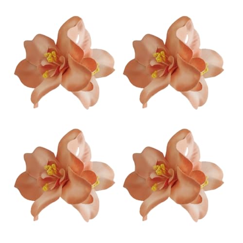 Hibiskus-Haar-Accessoire-Clips für Damen und Mädchen, lässig, Abschlussball, Frisuren, Hawaii, Strand, Hochzeit, 4 Stück Hibiskus-Haar-Accessoire-Clips für Damen und Mädchen, lässig, Abschlussball, Frisuren, Hawaii, Strand, Hochzeit, 4 Stück von sodeber