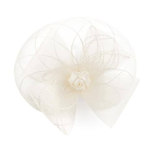 Klassischer Retro-Haarreif für Braut, zartes Netz für Vintage-Mottopartys Klassischer Retro-Haarreif für Braut, zartes Netz für Vintage-Mottopartys von sodeber