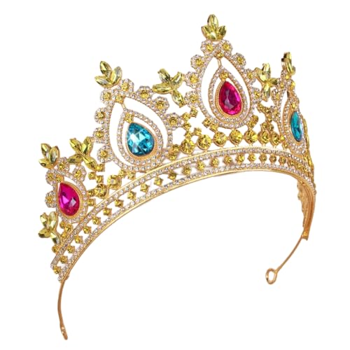Kristallkronen Kopfschmuck Mode Kopfbedeckung Damen Haarschmuck Braut Haarband für Frauen u von sodeber