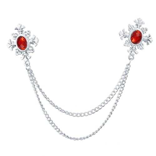 Luxuriöse Quasten-Design-Brosche mit Strasssteinen und einzigartigen Akzenten für Geschäftstreffen und Luxuriöse Quasten-Design-Brosche mit Strasssteinen und einzigartigen Akzenten für Geschäftstreffen und von sodeber
