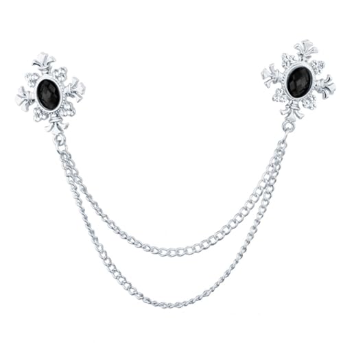 Luxuriöse Quasten-Design-Brosche mit Strasssteinen und einzigartigen Akzenten für Geschäftstreffen und Luxuriöse Quasten-Design-Brosche mit Strasssteinen und einzigartigen Akzenten für Geschäftstreffen und von sodeber