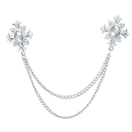 Luxuriöse Quasten-Design-Brosche mit Strasssteinen und einzigartigen Akzenten für Geschäftstreffen und Luxuriöse Quasten-Design-Brosche mit Strasssteinen und einzigartigen Akzenten für Geschäftstreffen und von sodeber