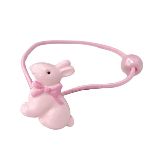Oster-Haarspange im 2000er-Jahre-Stil für Mädchen, Kaninchen, Krawatte, Kopfschmuck, bezaubernd, handgefertigt, Schmuck-Styling von sodeber