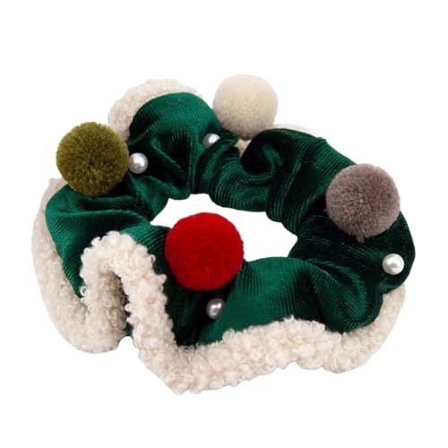 Plüsch-Haargummis, Weihnachts-Krawatte, festliche Dekorationen, Kopfbedeckung für Partys und von sodeber