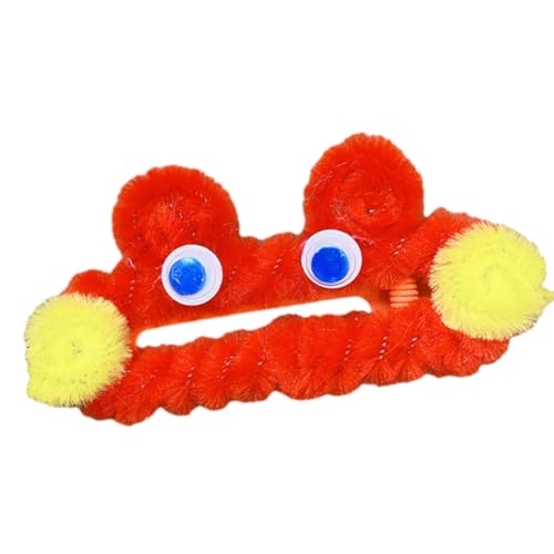 Plüsch-Haarnadeln in Froschform, Cartoon-Haarspange, Karneval, Fotografie, für Damen, Pferdeschwanz Plüsch-Haarnadeln in Froschform, Cartoon-Haarspange, Karneval, Fotografie, für Damen, Pferdeschwanz von sodeber