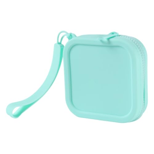 Silikon-Münzbeutel, klein, quadratisch, Geldbörse, leicht, Wasser-Ladekabel, Aufbewahrungstasche Silikon-Münzbeutel, klein, quadratisch, Geldbörse, leicht, Wasser-Ladekabel, Aufbewahrungstasche von sodeber