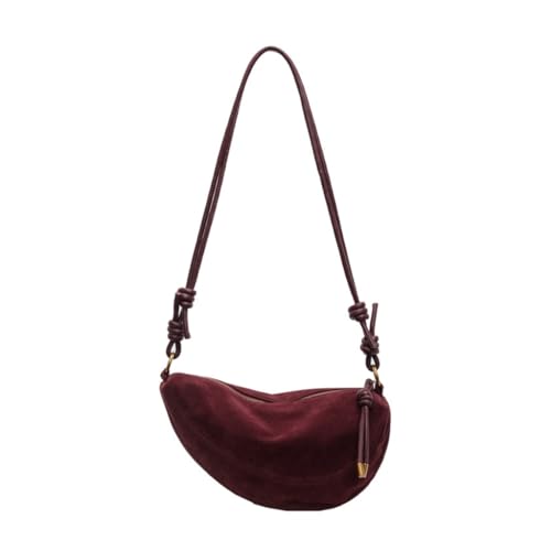 Stilvolle Damen-Handtasche für den täglichen Gebrauch, lässige PU-Schultertaschen, Umhängetaschen, Geldbörse, Pendeln, Einkaufen und, Burgunderrot Wr, Medium Stilvolle Damen-Handtasche für den täglichen Gebrauch, lässige PU-Schultertaschen, Umhängetaschen, Geldbörse, Pendeln, Einkaufen und, Burgunderrot Wr, Medium von sodeber
