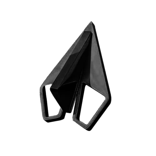 Stilvolle Papierflugzeug-Brosche aus Metall, für verschiedene Outfits, gesellschaftliche Zusammenkünfte, Geschäfte, M, Stoff von sodeber