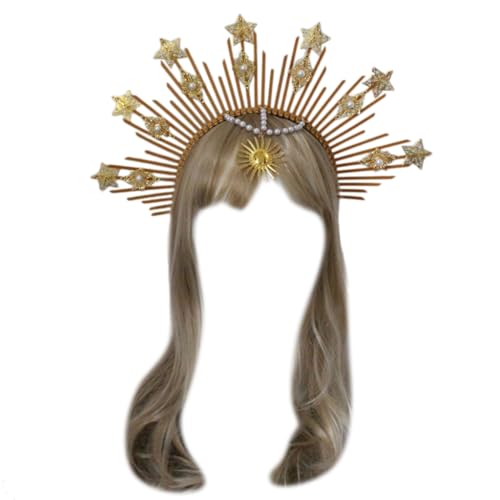 Stirnband Vintage Haarband wunderschöne Tiaras Kopfschmuck Prinzessin Kopfschmuck Krone Stirnband Vintage Haarband wunderschöne Tiaras Kopfschmuck Prinzessin Kopfschmuck Krone von sodeber