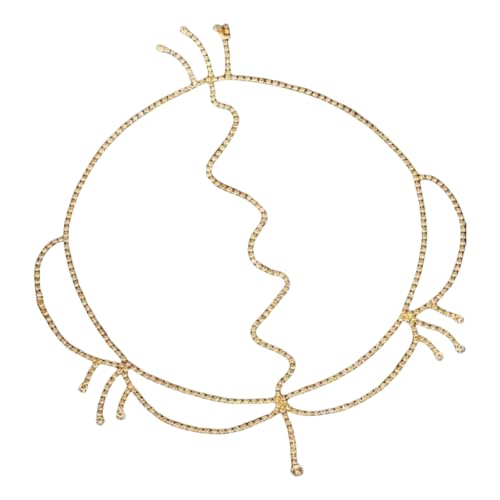Strass-Kopfkette mit einzigartigem Stil und bequemem Kopfschmuck für Mode-Enthusiasten von sodeber