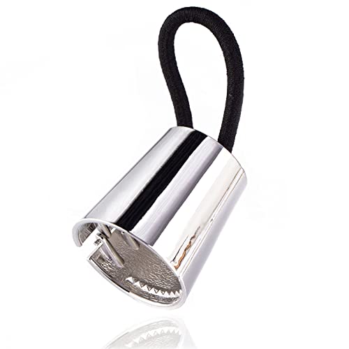 Trendiger Kegel-Pferdeschwanz-Halter für Damen, Haarmanschette, Band, Seil, Mädchenzubehör, elastisches Haarband von sodeber