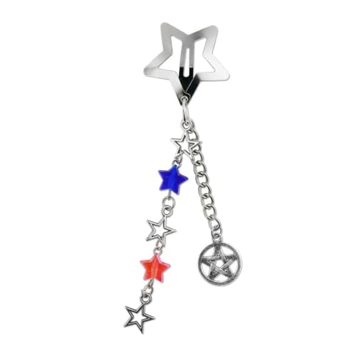 Trendiger Stern-Haarschmuck aus Legierung mit Ketten-Designs, tragbar zur Verbesserung Ihrer Stile, Musikfestivals und Trendiger Stern-Haarschmuck aus Legierung mit Ketten-Designs, tragbar zur Verbesserung Ihrer Stile, Musikfestivals und von sodeber