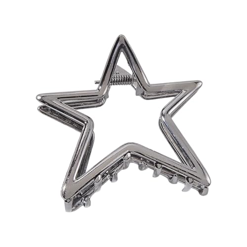 Trendiger hohler Stern-Haarschmuck, praktische Legierungskrallen für Damen und Mädchen, modische Haarnadel für den täglichen Gebrauch Trendiger hohler Stern-Haarschmuck, praktische Legierungskrallen für Damen und Mädchen, modische Haarnadel für den täglichen Gebrauch von sodeber