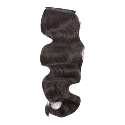 Vintage Big Waved Clip In Pony für Cosplay und Kostüm mit Faser-Haarteil für Retro Shanghai Kostüm von sodeber
