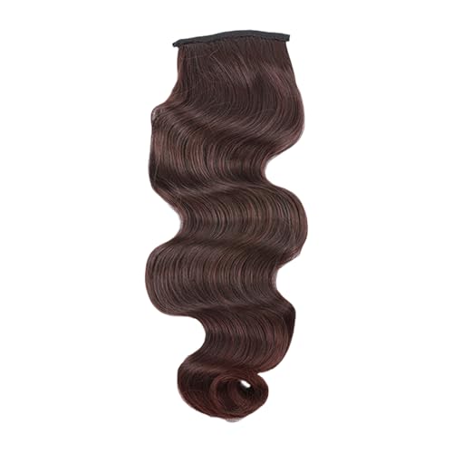 Vintage Big Waved Clip In Pony für Cosplay und Kostüm mit Faser-Haarteil für Retro Shanghai Kostüm von sodeber