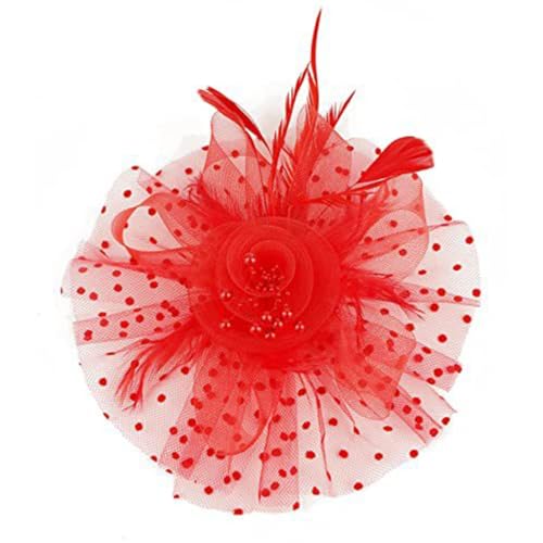 Vintage-Stil Netzhut mit gefiedertem Stirnband, Haar-Accessoires, Dekoration, Kopfbedeckung für Hochzeiten und Vintage-Stil Netzhut mit gefiedertem Stirnband, Haar-Accessoires, Dekoration, Kopfbedeckung für Hochzeiten und von sodeber