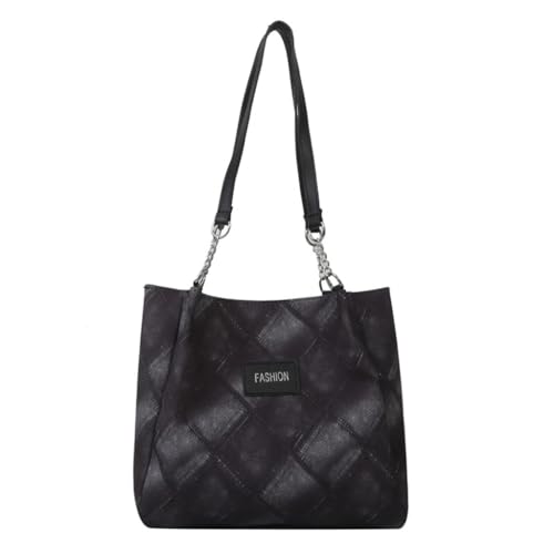 sodeber 2023 Neue Unterarmtasche, vielseitig, modisch, Eimer, Handtasche, Schultertaschen für Damen, trendig, große Kapazität, Black Bk, Medium von sodeber