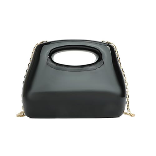 sodeber Acryl-Handtaschen für Damen, klein, einzigartige Schultertasche, trendige Abendtasche, Crossbody, Hochzeit, Party, Cocktail, Black Bk, Medium sodeber Acryl-Handtaschen für Damen, klein, einzigartige Schultertasche, trendige Abendtasche, Crossbody, Hochzeit, Party, Cocktail, Black Bk, Medium von sodeber