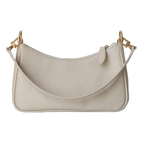 sodeber Auffällige Umhängetasche mit abnehmbarem Riemen und sicheren Reißverschlüssen, Achseltaschen aus PU-Leder zum Einkaufen oder, Weiß W, Medium sodeber Auffällige Umhängetasche mit abnehmbarem Riemen und sicheren Reißverschlüssen, Achseltaschen aus PU-Leder zum Einkaufen oder, Weiß W, Medium von sodeber