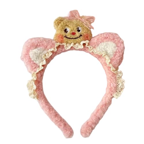 sodeber Butterbär-Haarband, pelzig, süße Kopfbedeckung, Haarbänder, Geburtstagsparty sodeber Butterbär-Haarband, pelzig, süße Kopfbedeckung, Haarbänder, Geburtstagsparty von sodeber