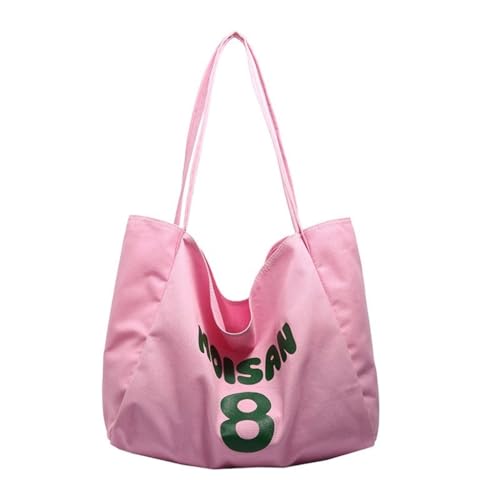 sodeber Canvas-Tasche mit mehreren Taschen für einfache Organisation, stilvolle und praktische Reise-Schulter-Handtasche, Pink, Medium sodeber Canvas-Tasche mit mehreren Taschen für einfache Organisation, stilvolle und praktische Reise-Schulter-Handtasche, Pink, Medium von sodeber