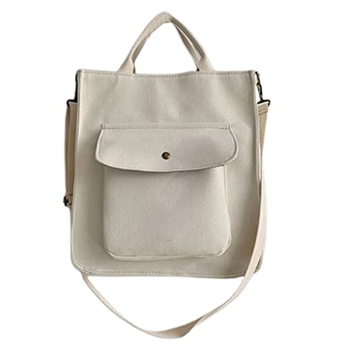 sodeber Cordtasche, Handtasche für Damen, modisch, Mädchen, Shopper, weibliche Schultertasche, lässig, Umhängetasche, Canvas Beige FM, Medium sodeber Cordtasche, Handtasche für Damen, modisch, Mädchen, Shopper, weibliche Schultertasche, lässig, Umhängetasche, Canvas Beige FM, Medium von sodeber